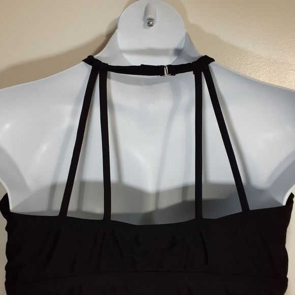 Swimsuits For All Crochet High Neck Tankini Swim Top NWT - Picture 8 of 9